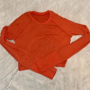✨NWOT✨ lululemon Swiftly Tech Cropped Long-Sleeve Shirt 2.0 size 8
